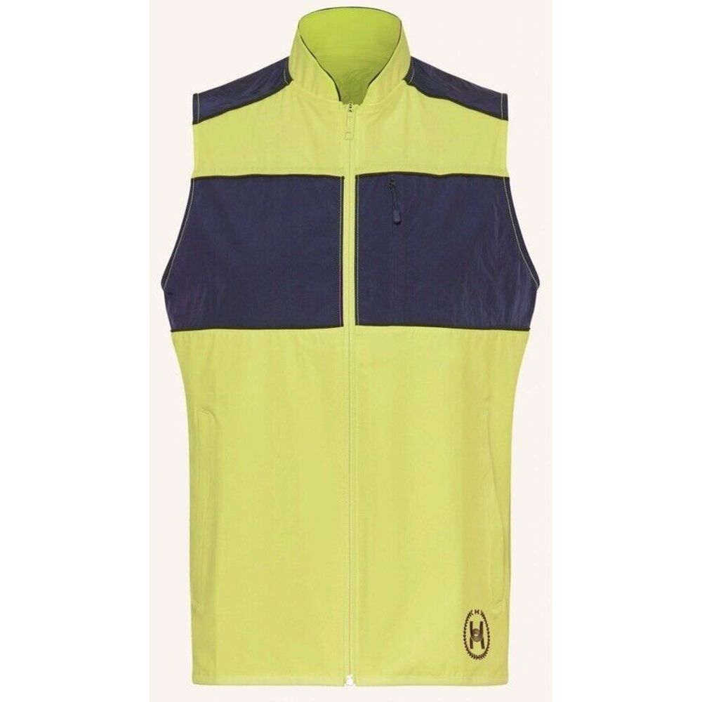 NWT Under‎ Armour Run anywhere NEON YELLOW/ DARK BLUE Size Medium